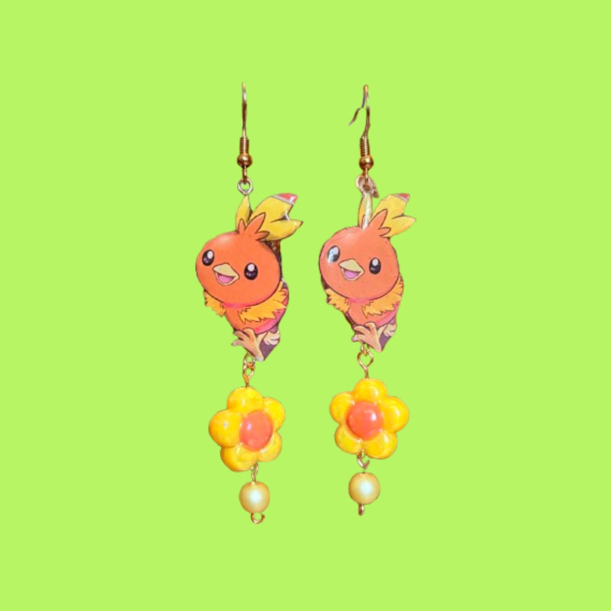 Torchic Earrings