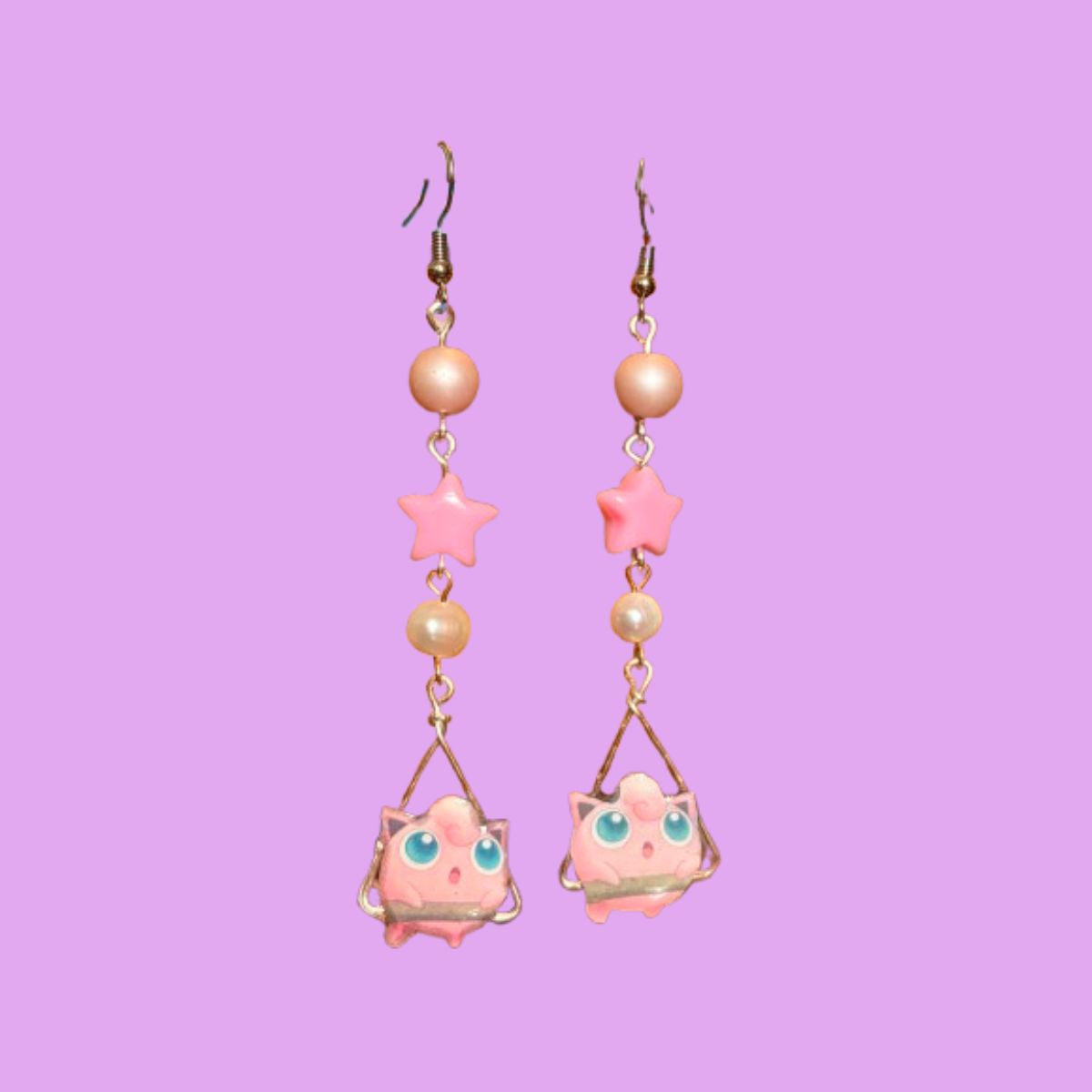 Jigglypuff Earrings