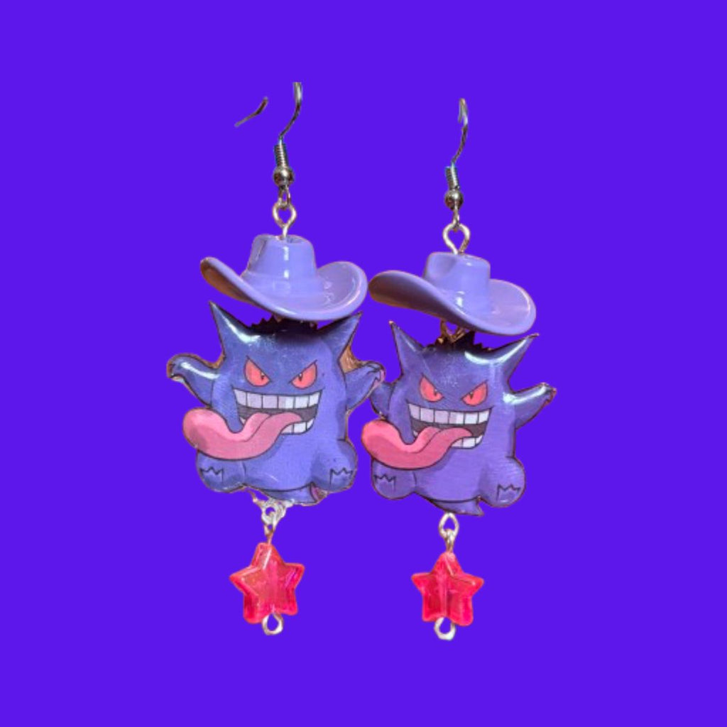 Gengar and Haunter Earring Set